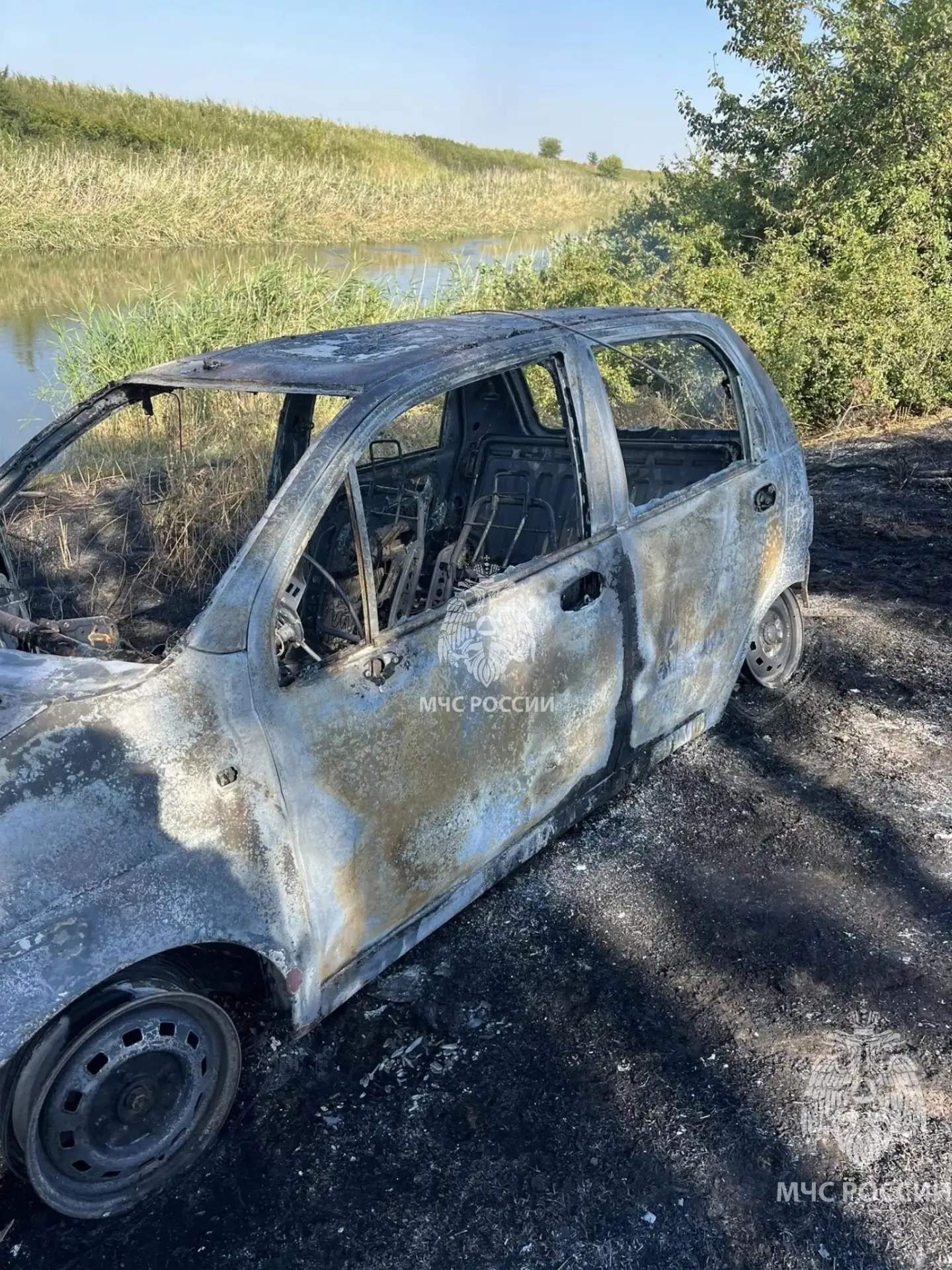 Рыбалка закончилась пожаром