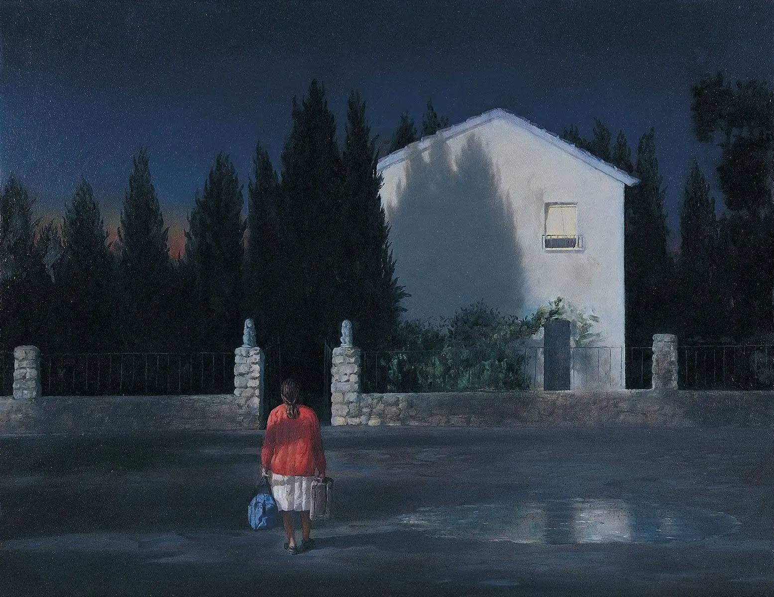 "Возвращение" 2006 г.

холст, масло

Кристобаль Тораль (Испания, р. 1940)

🎨 Нерусский арт