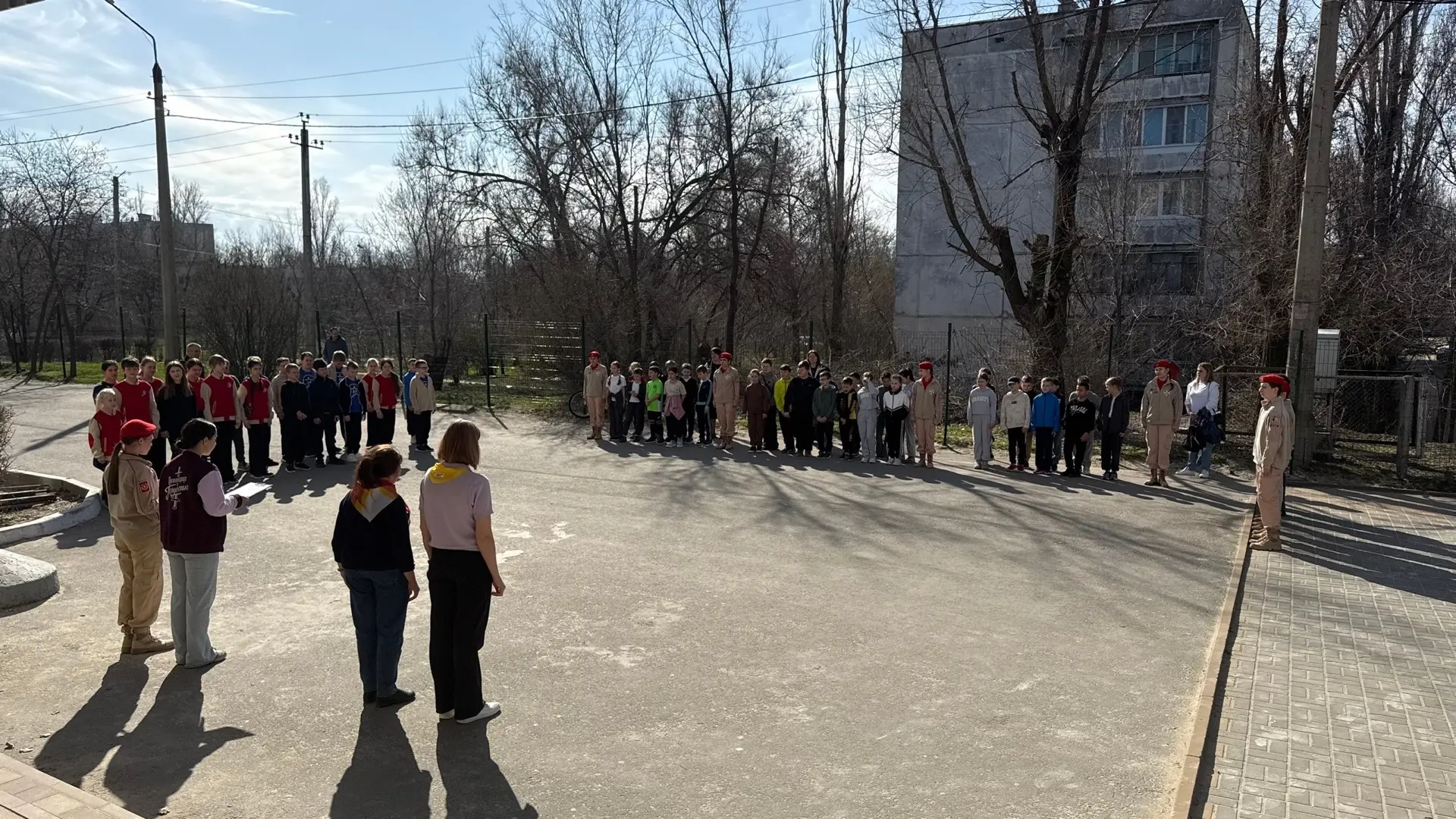 🇷🇺 6 апреля 2026 года в Городищенской школе № 1 состоялась традиционная линейка, посвящённая подняти