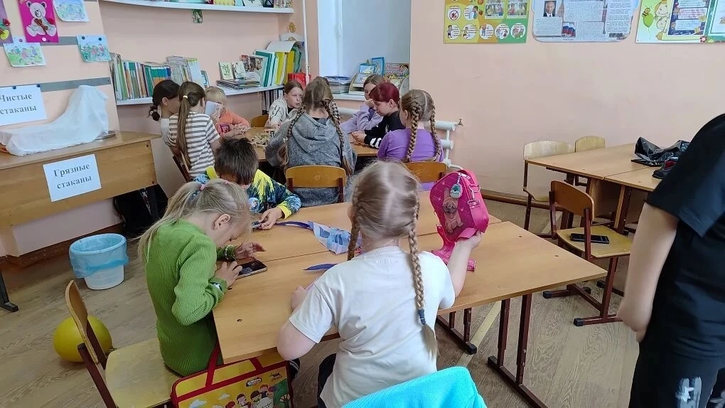 2 июня в Быстрянской школе, для ребят ДОЛ "Сказка", была проведена игровая программа «З...