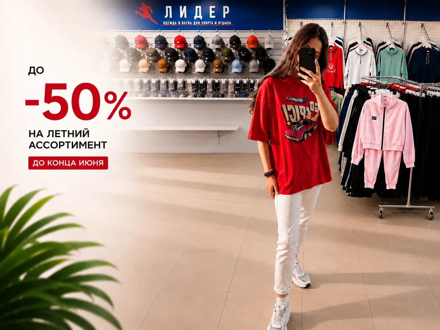 До -50% на весь ассортимент до конца июня!

Шорты, футболки, обувь, спортивные костюмы и многое друг