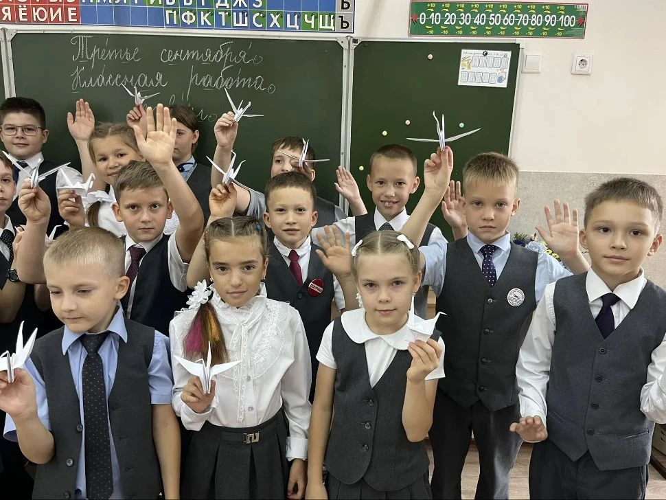 Ребята приняли участие в Дне солидарности в борьбе с терроризмом!