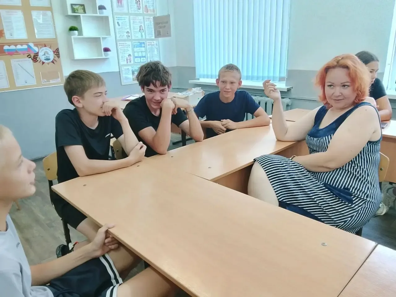 🔥 Сегодня в лагере труда и отдыха "Подросток" прошел психологический тренинг «Умей ска...
