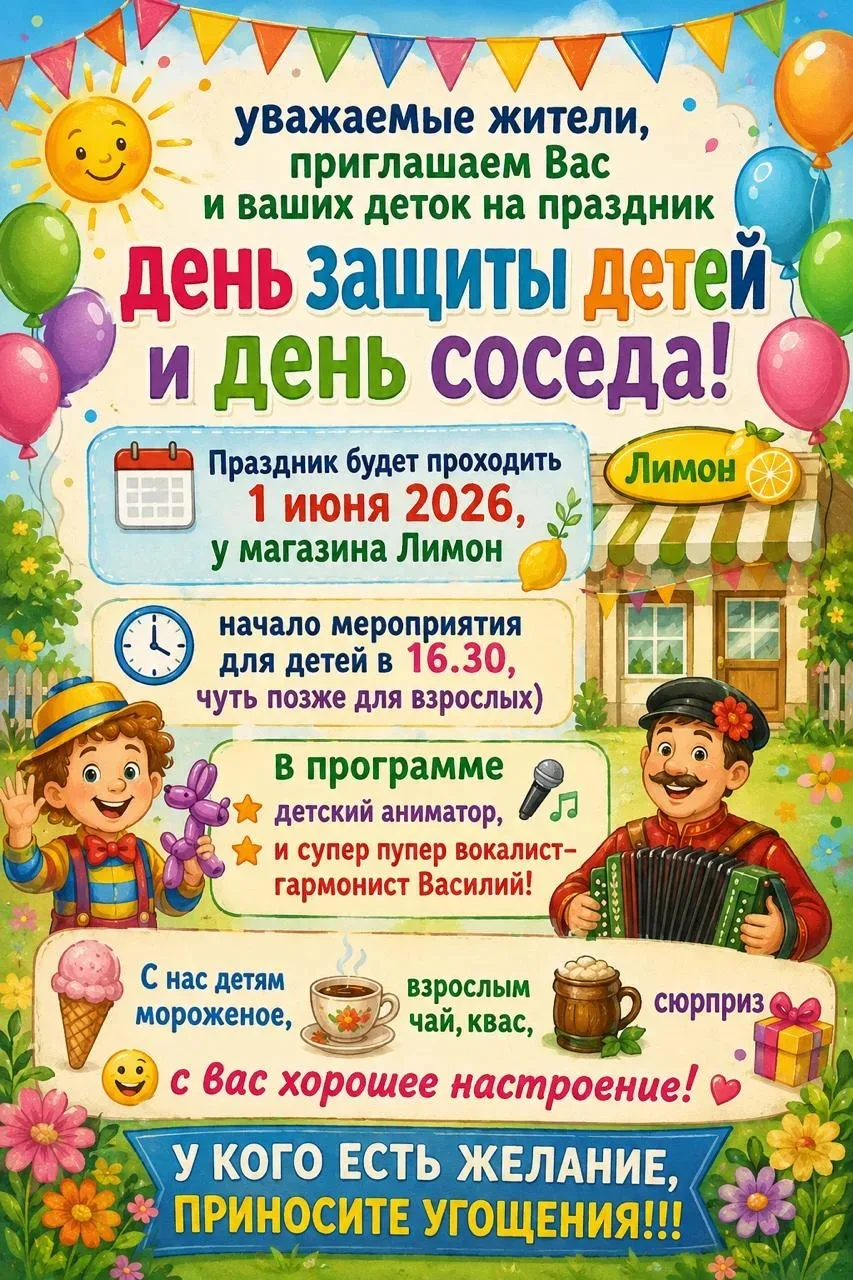 1июня, Форштадт, ул. Толмачева, 51а. Будет очень весело!!!!!
