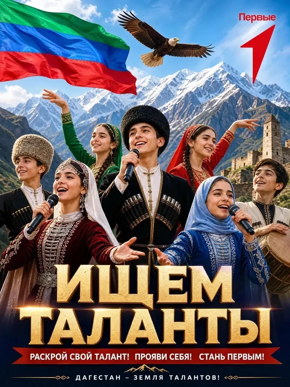 Мы ищем тебя! 

Ты круто поешь и хочешь показать свой талант? 🤩

Присоединяйся к Первым! 
Приглашае