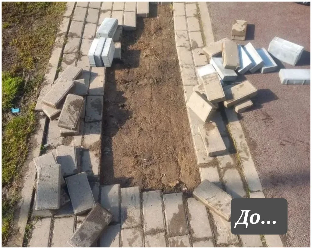 🚧 Ремонт покрытий: дворы приводим в порядок комплексно  В рамках текущего благоустройства работы вед