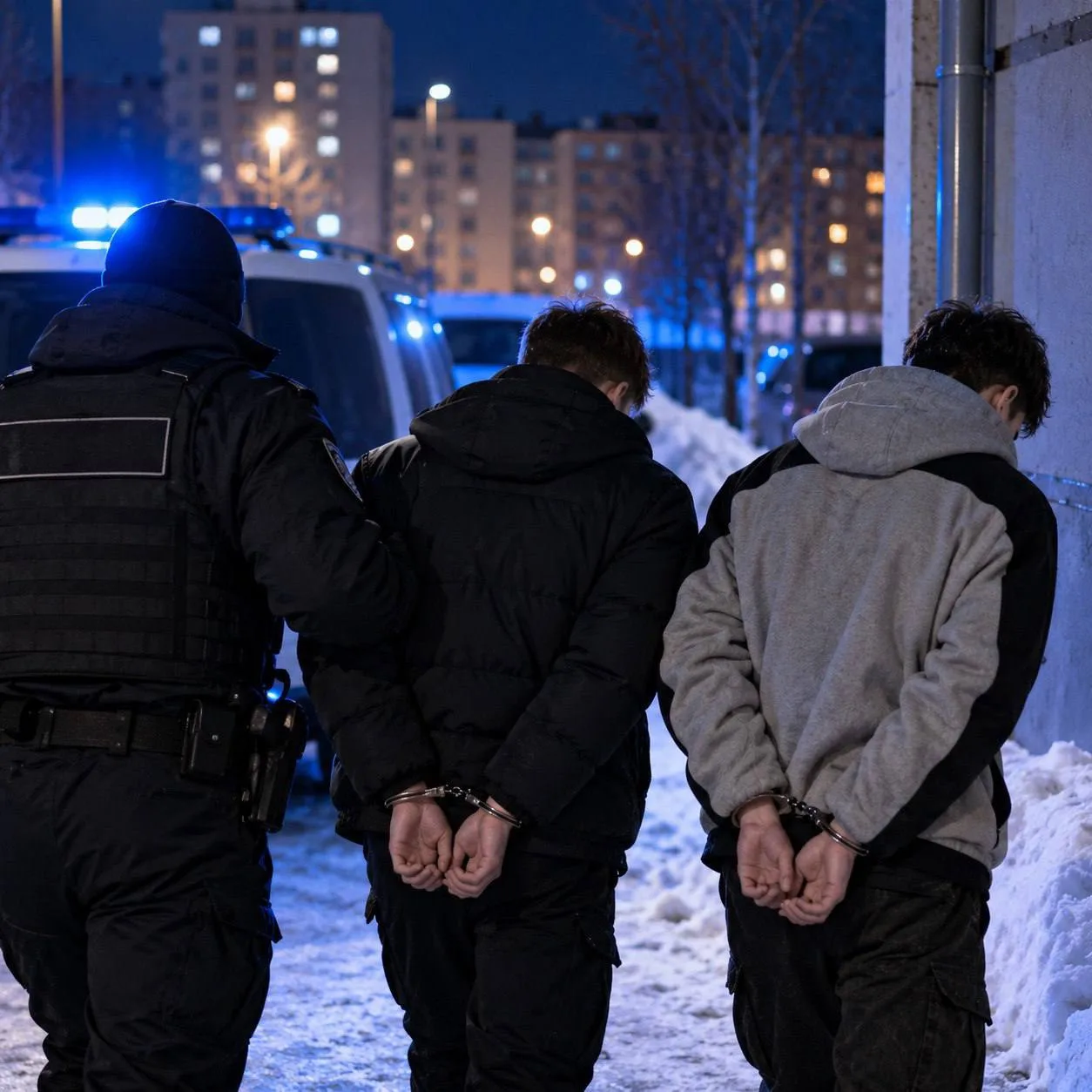 🚨 Подростков задержали за попытку сделать наркозакладки в Новом Уренгое