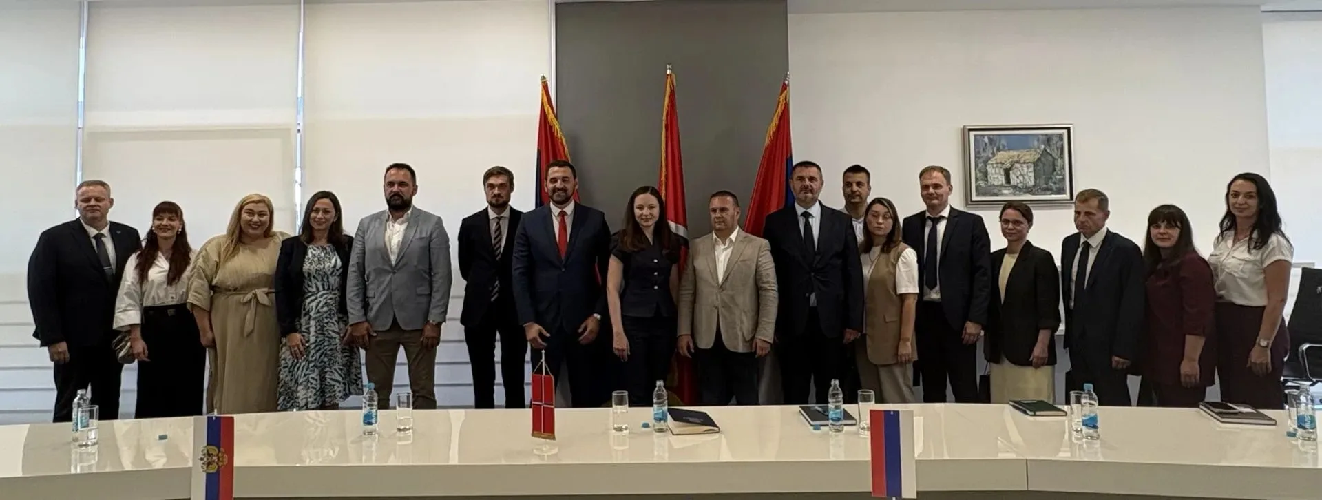 Сегодня в рамках визита петербургской делегации в Республику Сербскую: