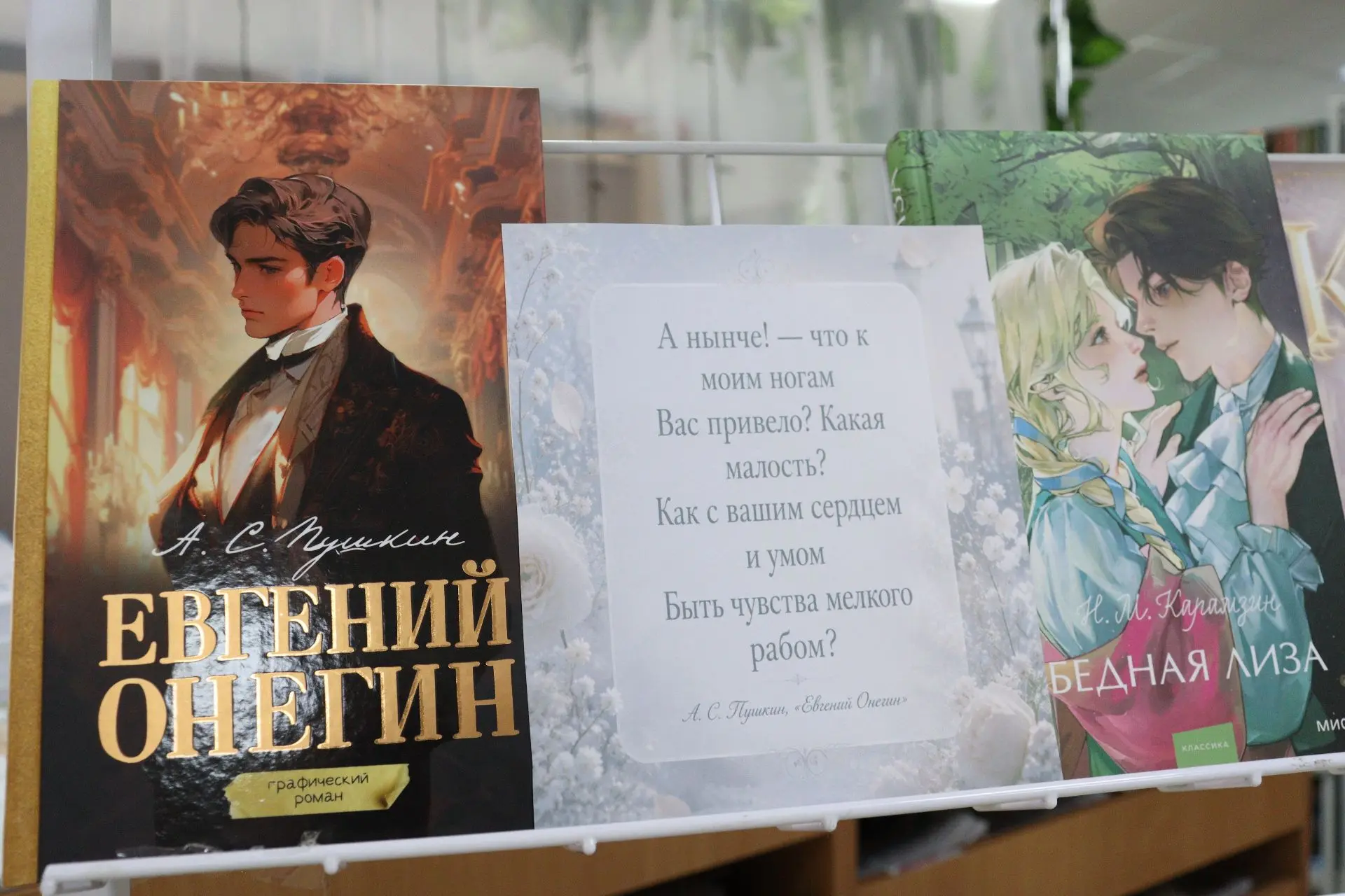 Новая книжная выставка: «О любви в литературе: от классиков до современников»
В Центральной библиоте