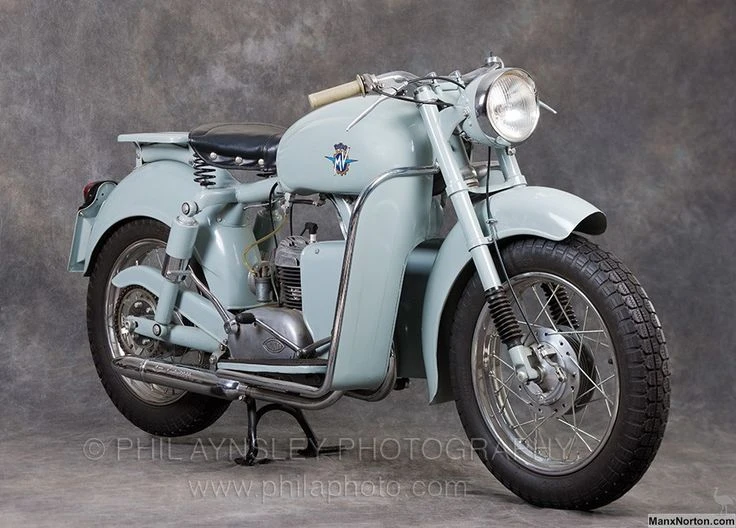 Мотоцикл 🏍️MV Agusta Pullman 1956 года выпуска с накладками на ножки Изготовлено фирмо...