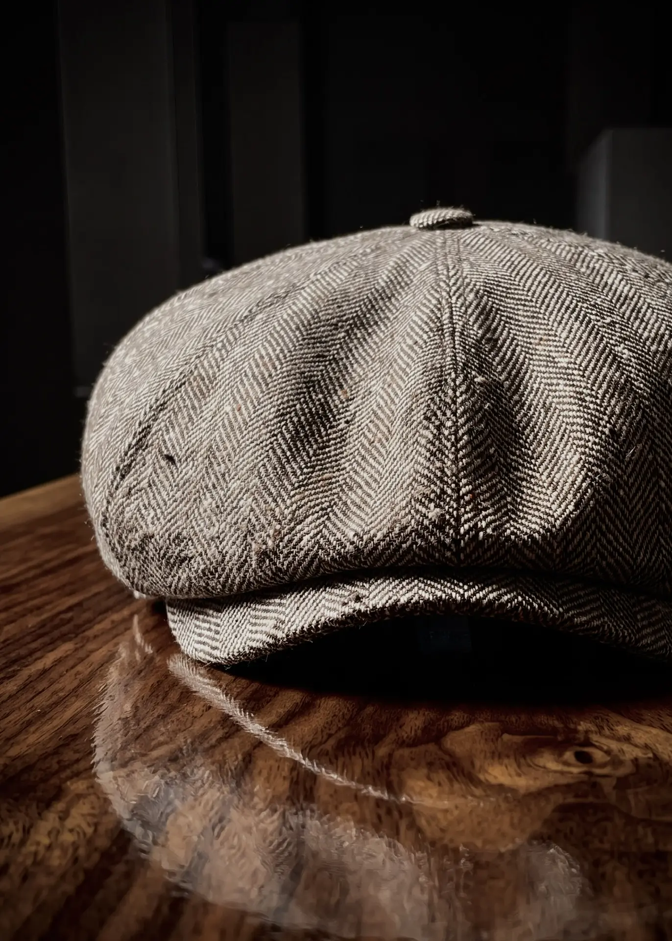 Классическая восьмиклинка Stetson без кашпена. Легкая шелковая ткань с добавлением льна...