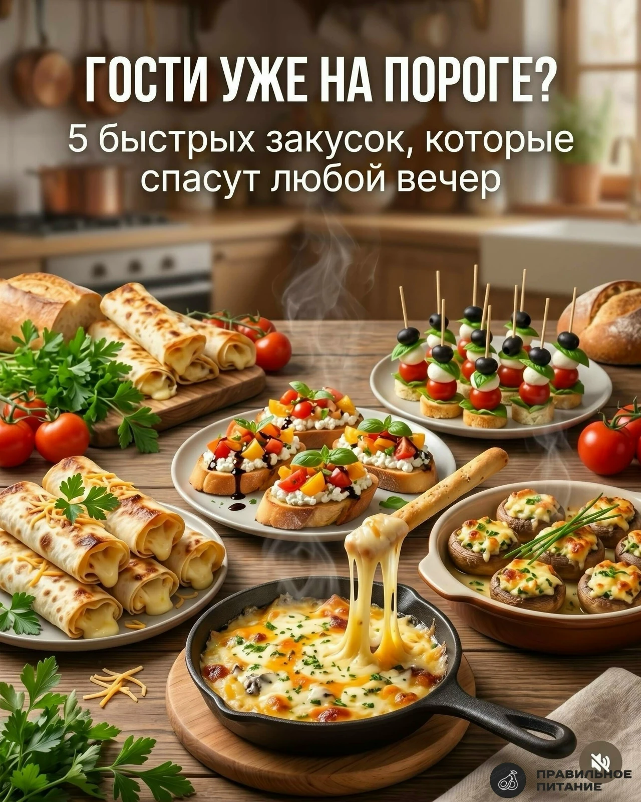 Когда гости уже пишут «мы подъехали», а дома ничего не готово — спасают только быстрые ...