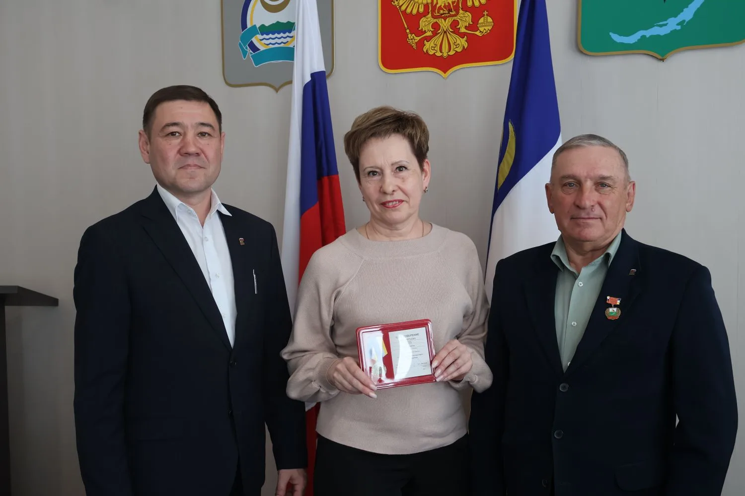 ✨ Сегодня, 14 мая, состоялась торжественная церемония вручения юбилейных медалей.  Председатель Сове