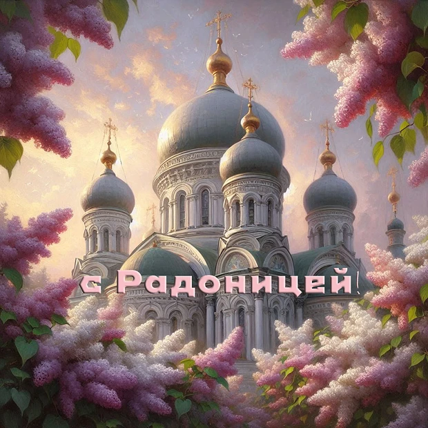 🕊️Сегодня Радоница — светлый день, когда радость о Воскресении Христа идёт рука об рук...