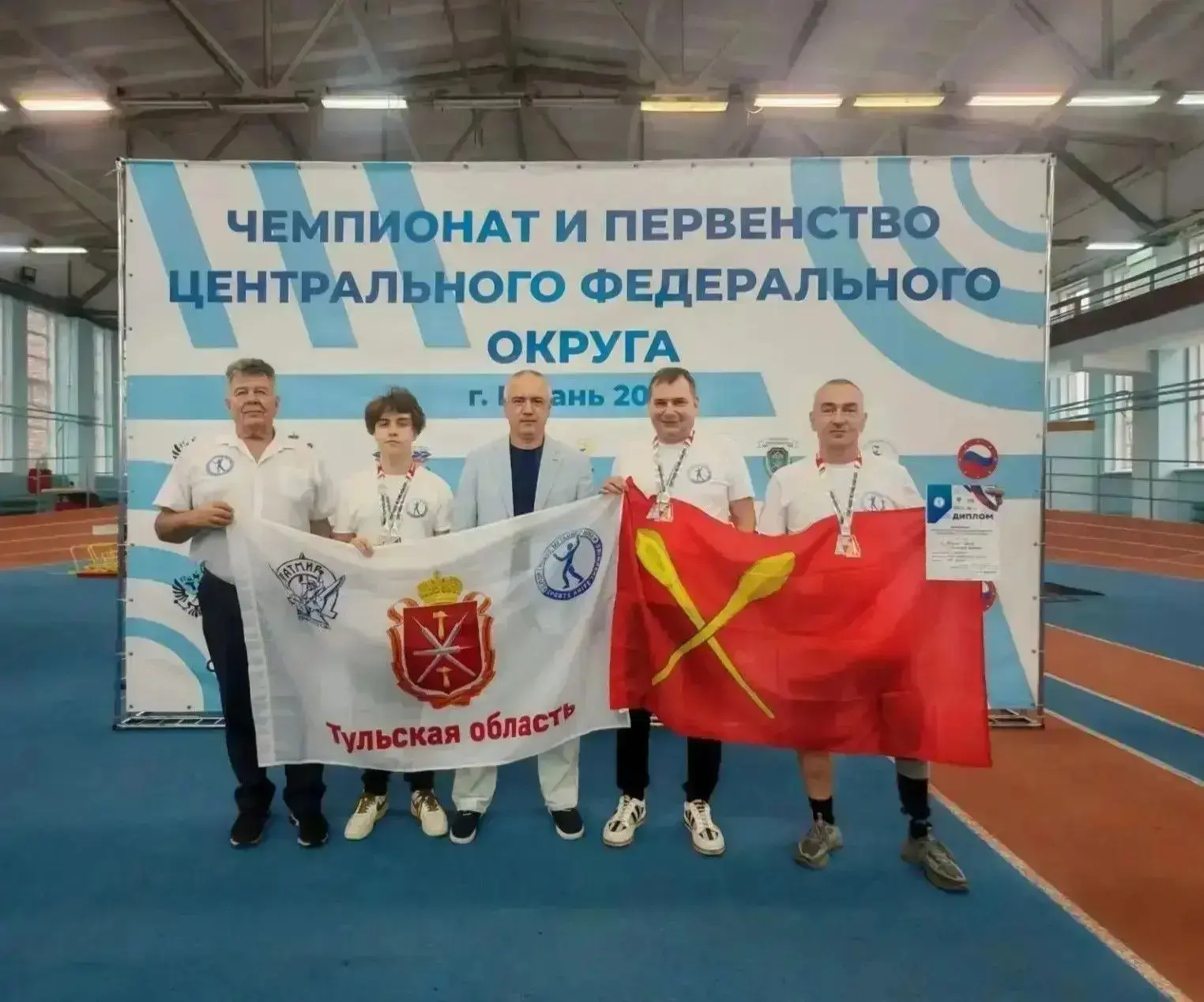 Ветеран СВО из Алексина завоевал бронзу чемпионата ЦФО по метанию ножа