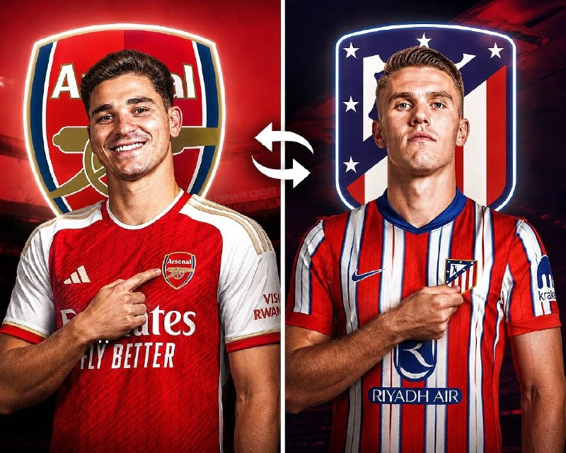 ⚡️ Хулиан Альварес близок к переходу в «Арсенал»: лондонцы договорились с «Атлетико» о сделке на 50 