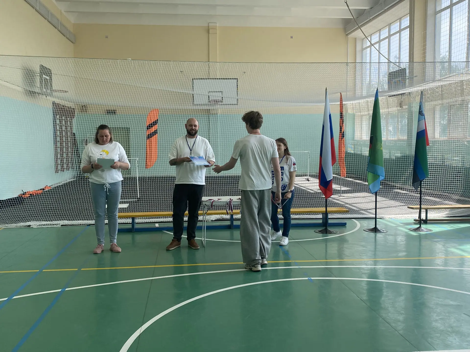 Команда старшеклассников нашей гимназии в составе: 🔹 Лобань Кирилл (10 «Б»)   🔹 Юрьев Степан (10 «Б»