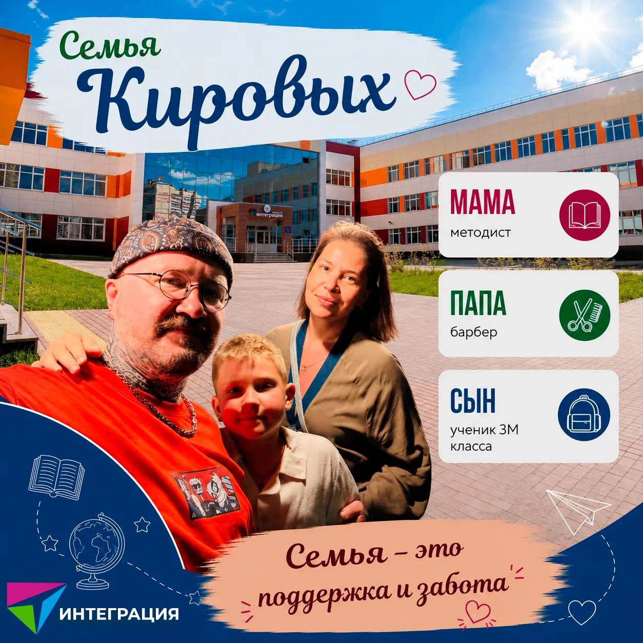 Продолжаем погружаться в атмосферу семейного тепла и уюта!

Особенно трогательно видеть, как наши шк