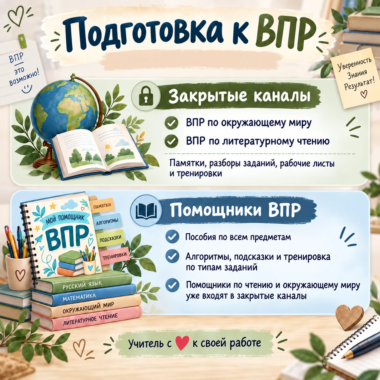 Если у вас 4 класс и уже думаете о подготовке к ВПР, обратите внимание на материалы Вик...