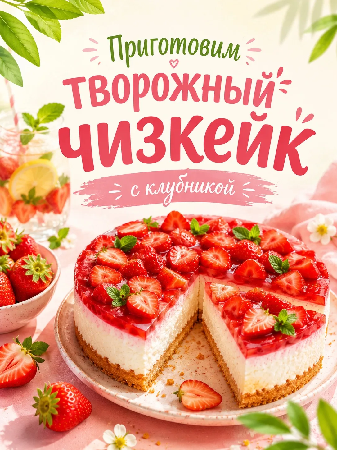 Сегодня в рубрике «Семья на кухне» делимся по-настоящему летним десертом - творожным чи...
