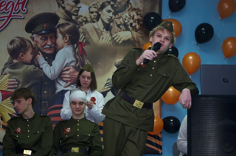 Патриотические мероприятия ко Дню Великой Победы в учебном корпусе «Лицей»   🫡 В преддверии Великого