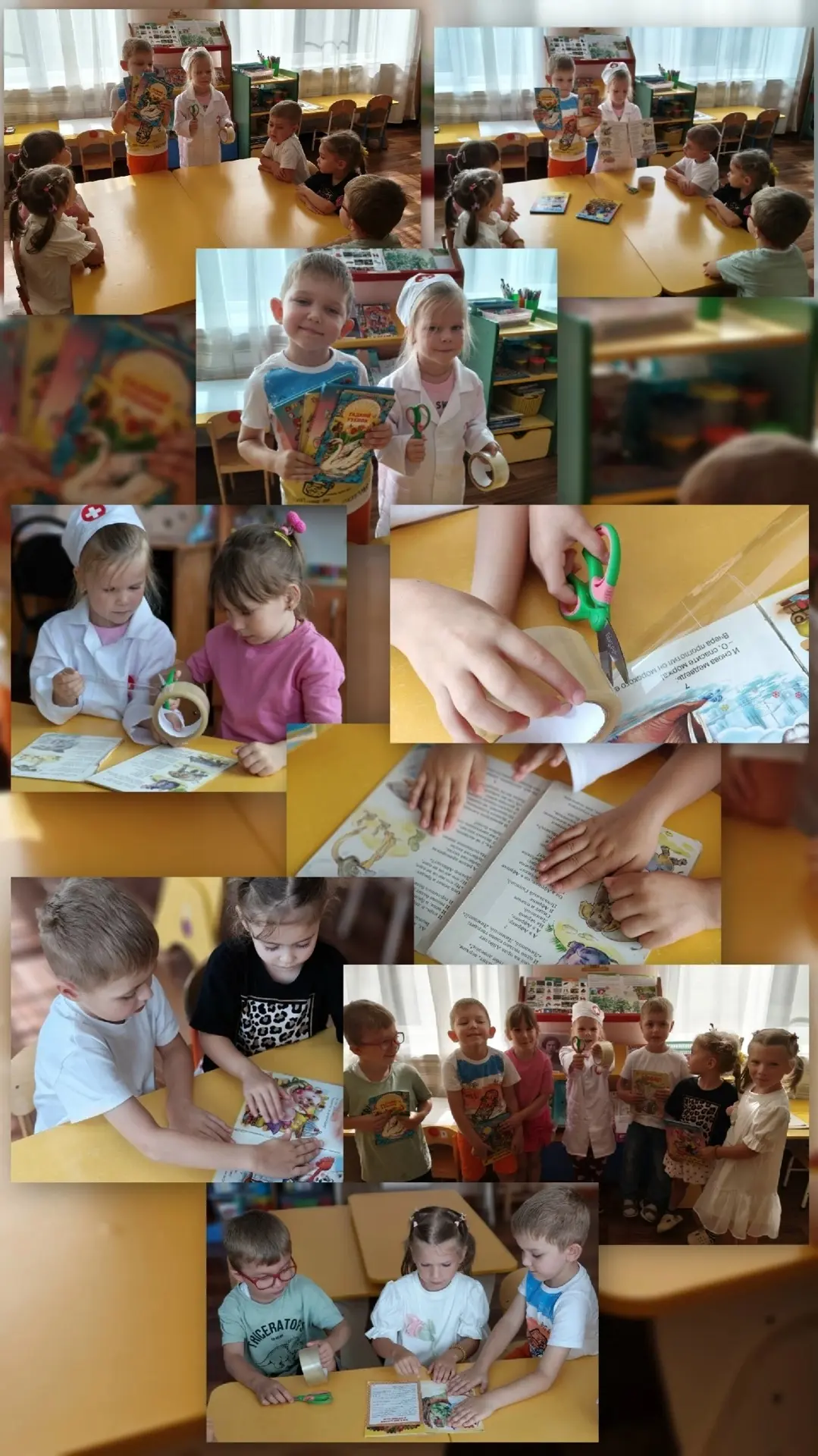 🏥 Книжкина больница в «Рябинушке»: спасаем любимые сказки!
