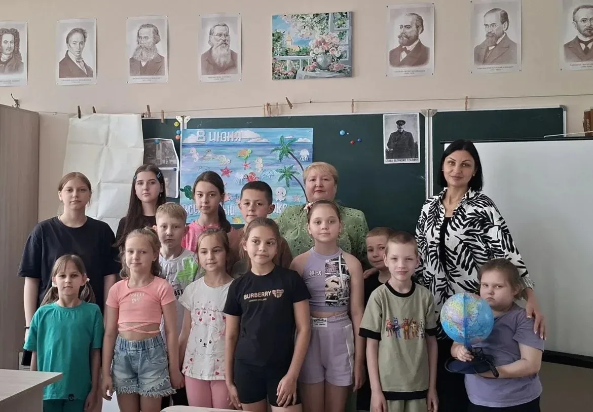 Для детей пришкольного детского оздоровительного лагеря «Солнышко» проведён экологический праздник «