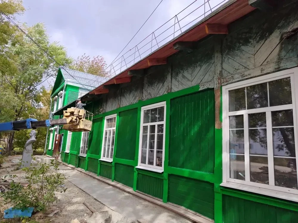 🛠️Капремонт краеведческого музея продолжается в амурском городе