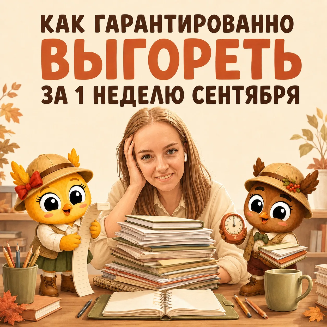 Как выгореть за первую неделю сентября😄