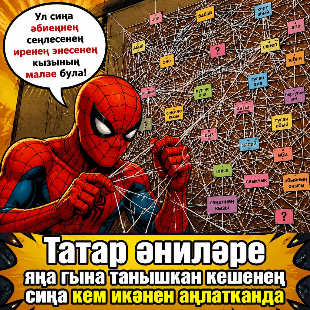 🕸️ КЕМ КЕМГӘ ТУРЫ КИЛӘ? 🕸️