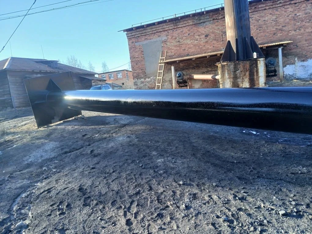 На котельной №8 д. Карпушевка Усть-Цилемского района ожидается замена дымовой трубы