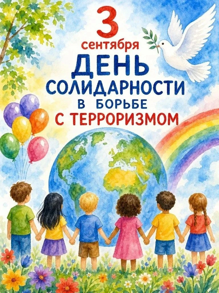 🕯️3 сентября — День солидарности в борьбе с терроризмом.