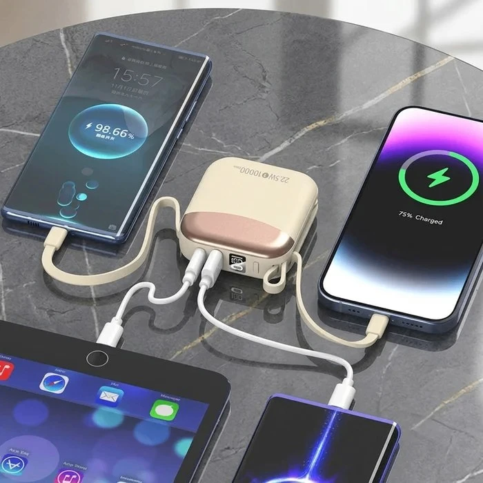 🔋 Портативный внешний аккумулятор
🔹 На AliExpress

Компактный повербанк ёмкостью 10 000 мАч на баз
