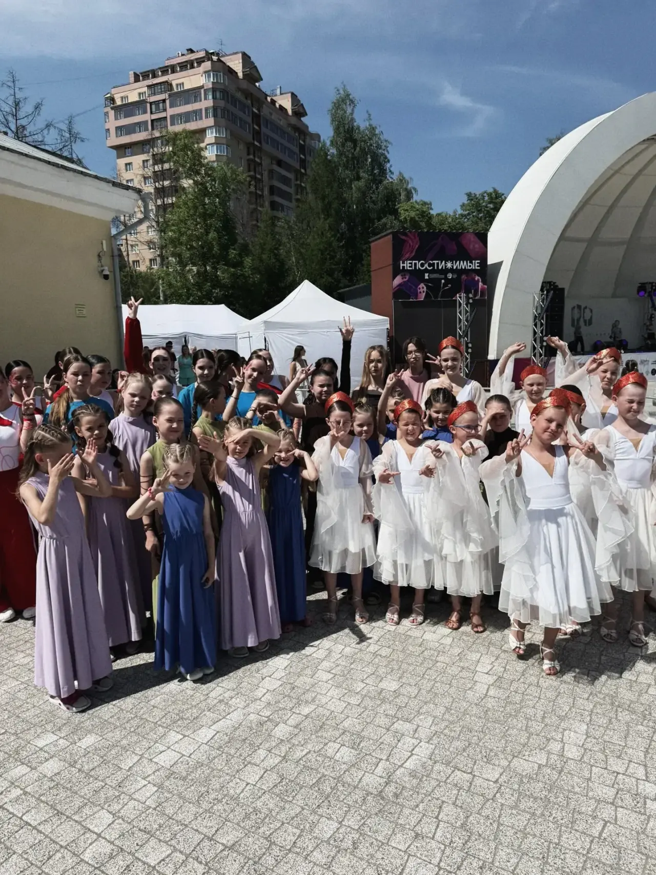 Сегодня наша команда приняла участие в масштабном фестивале культуры России «НЕПОСТИЖИМ...