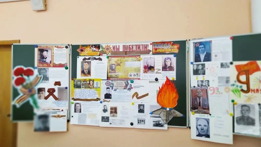 🇷🇺 Весь 2 «А» — в строю «Портретов Победы»!  В рамках патриотической акции «Портреты Победы» ученики