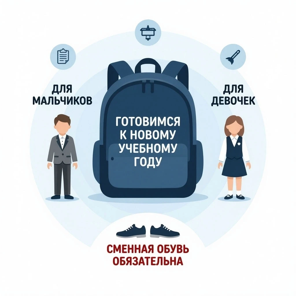 🎒 Готовимся к новому учебному году: Дресс-код и внешний вид учеников!