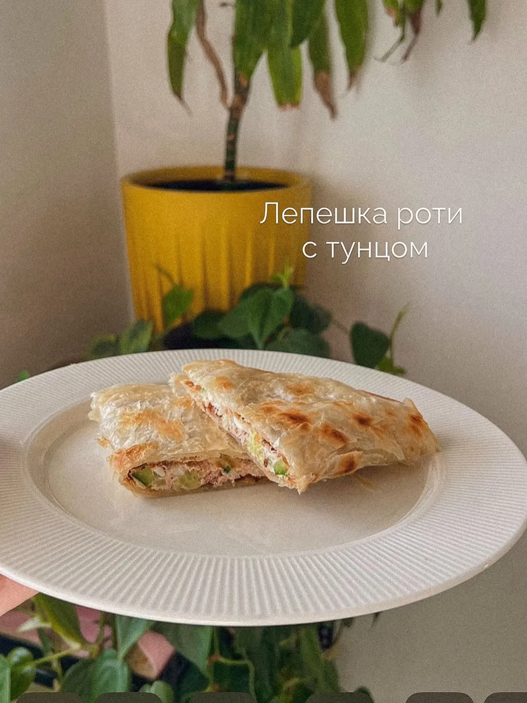 Роти с тунцом и яйцом

Очень быстрый полезный завтрак и перекус. 

Ингредиенты на 2–3 порции:
2–3 ле