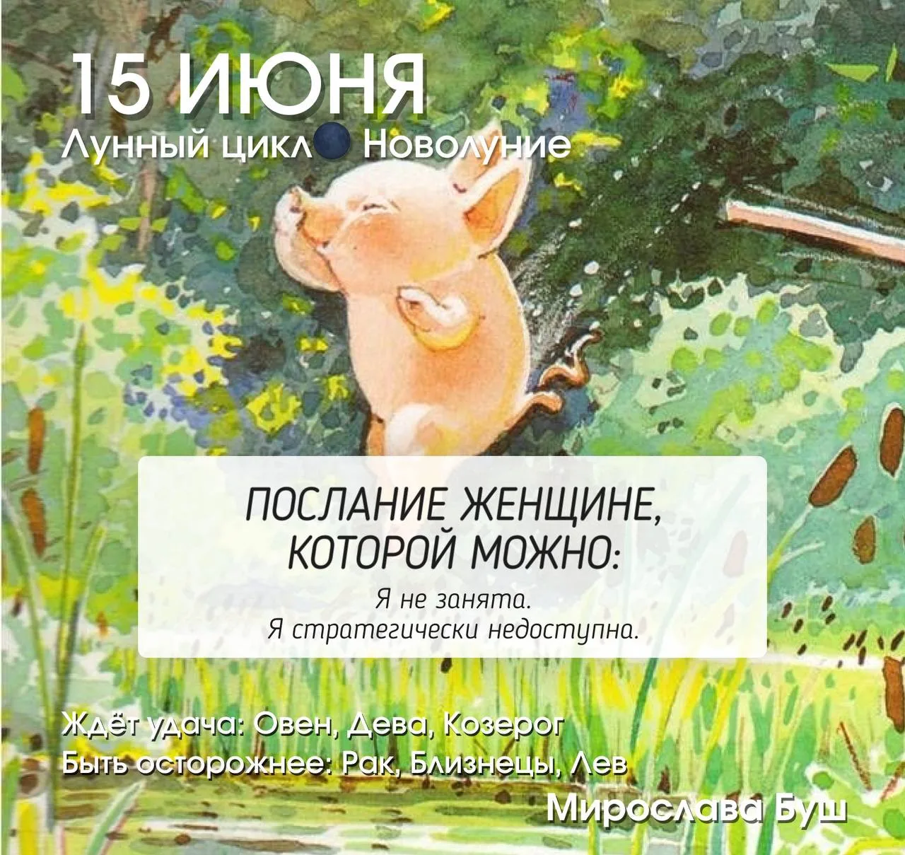 15 июня РЕКОМЕНДАЦИИ 🔥

🌑 Новолуние.

Сегодня начинается новый лунный цикл. После периода завершен