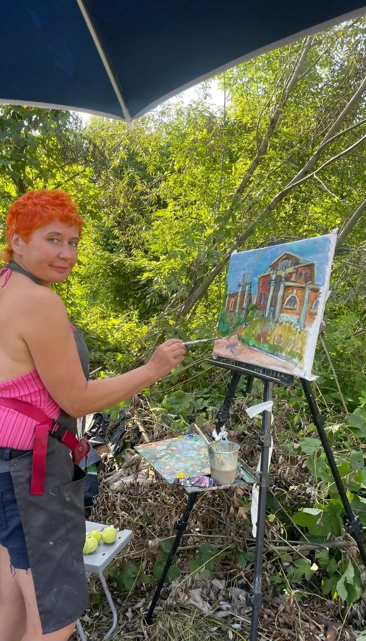 Алла Тубольцева, Москва, художник
