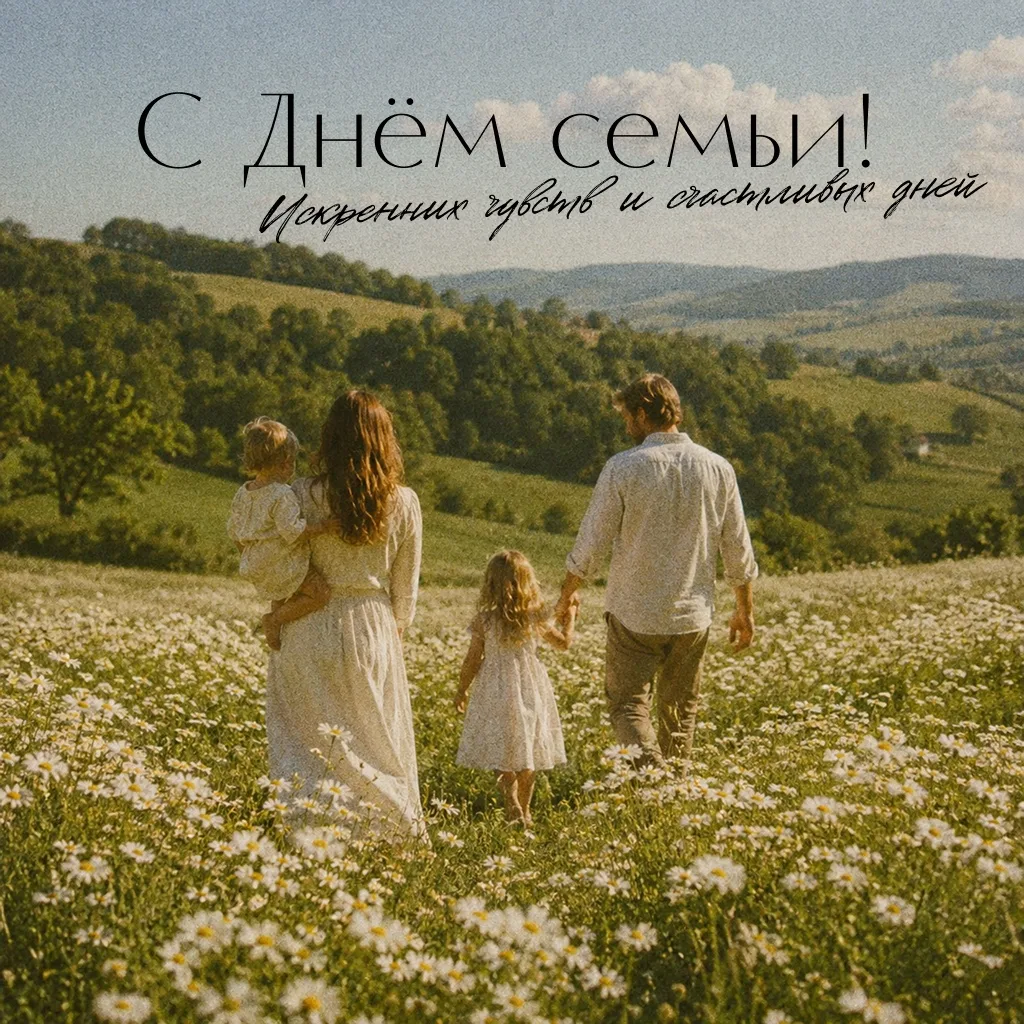 ❤️ С Днем семьи, любви и верности! Пусть в вашем доме всегда царят счастье, взаимопоним...