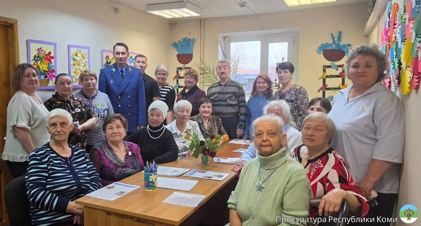 ✅ Сегодня, в День пожилых людей, прокурор Княжпогостского района Евгений Муравьев посет...