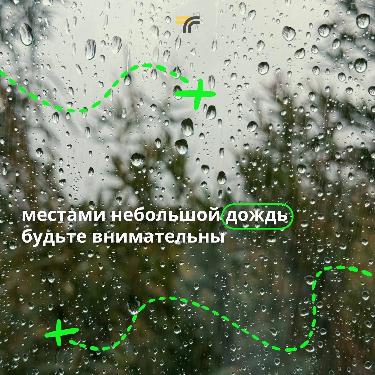 Рабочая неделя начинается дождливо.   Сегодня в течение дня в Московском регионе местами будет дождь