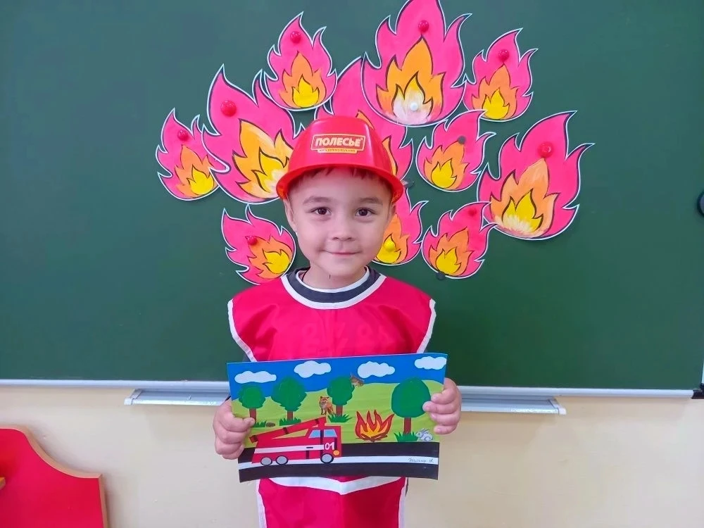 🚒В группе √10 прошел тематический день, посвящённый пожарной безопасности.🔥