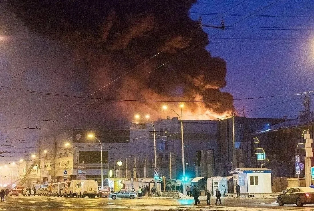 Прошло ровно 8 лет со дня трагедии в «Зимней вишне»