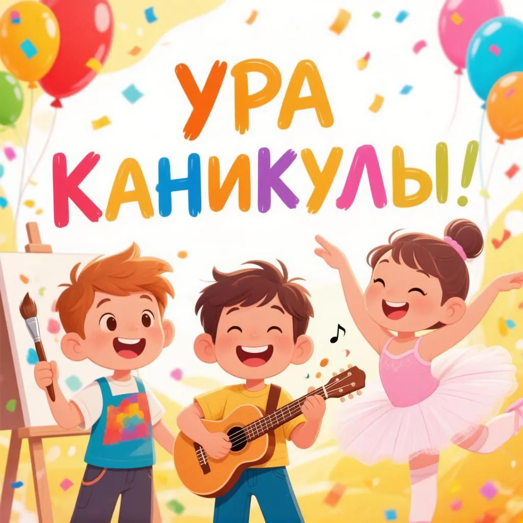 ️ Внимание, каникулы!