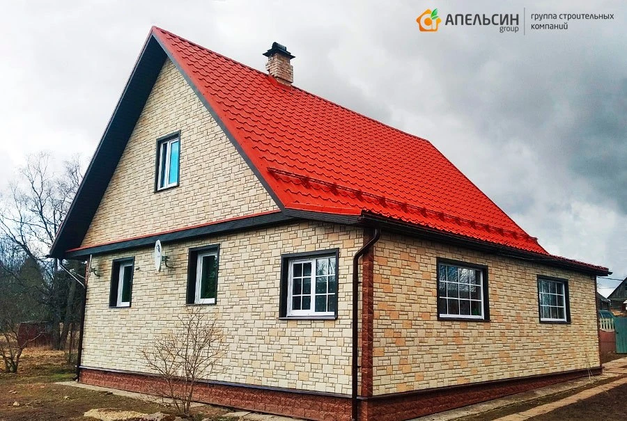 🏠 Комплексный монтаж фасада и кровли | пос. Курголово