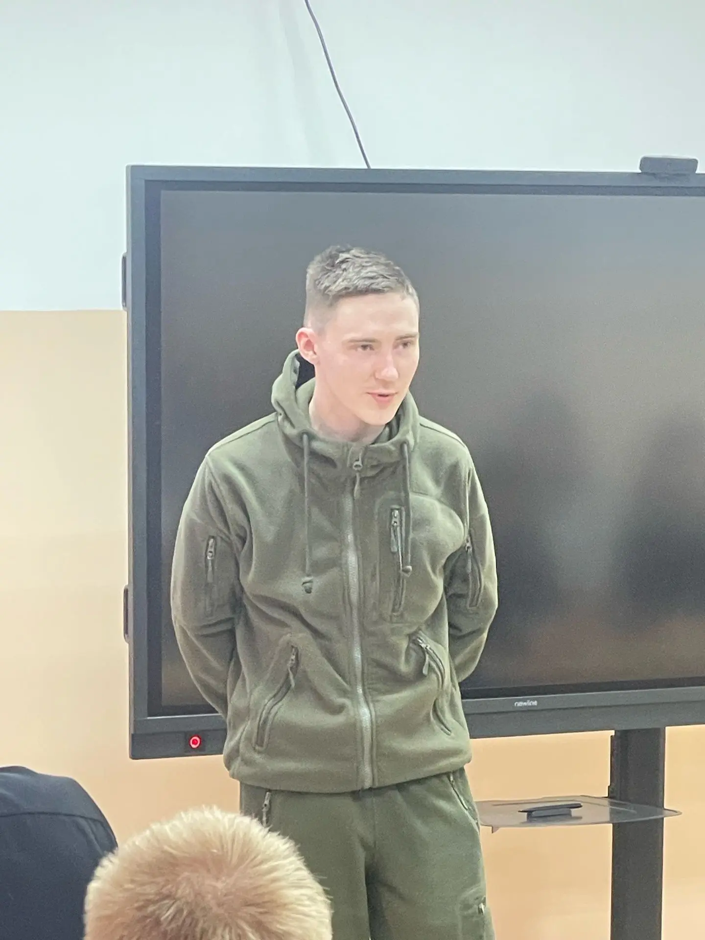 Встреча десятиклассников с участником СВО