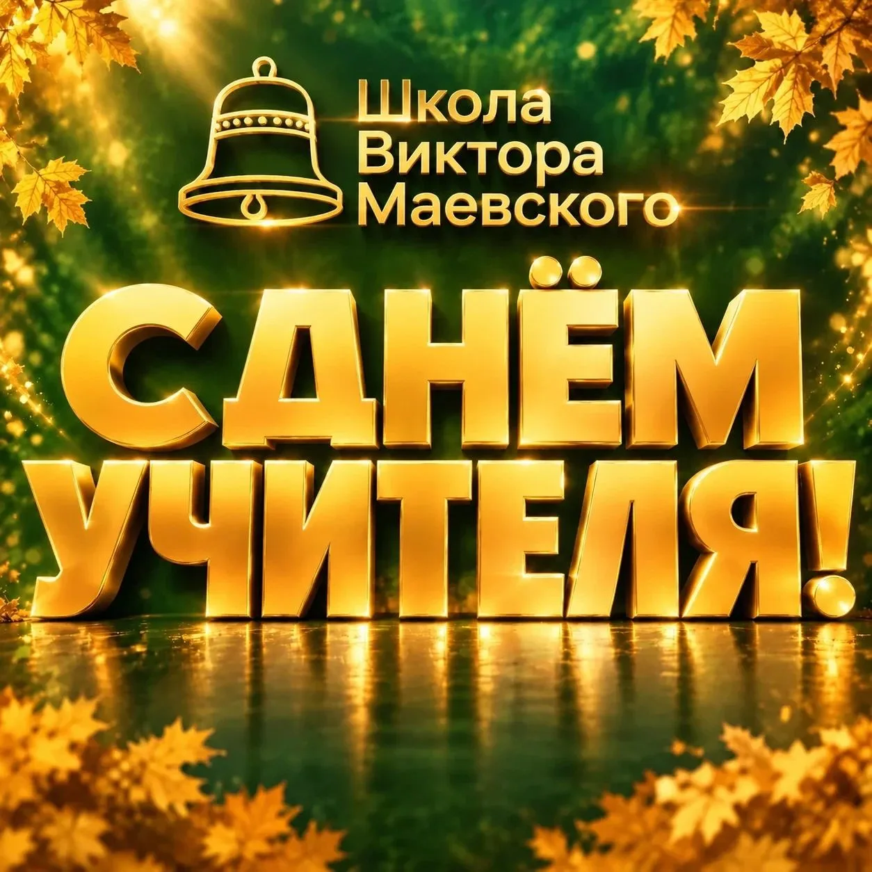 С Днём учителя! 🍂