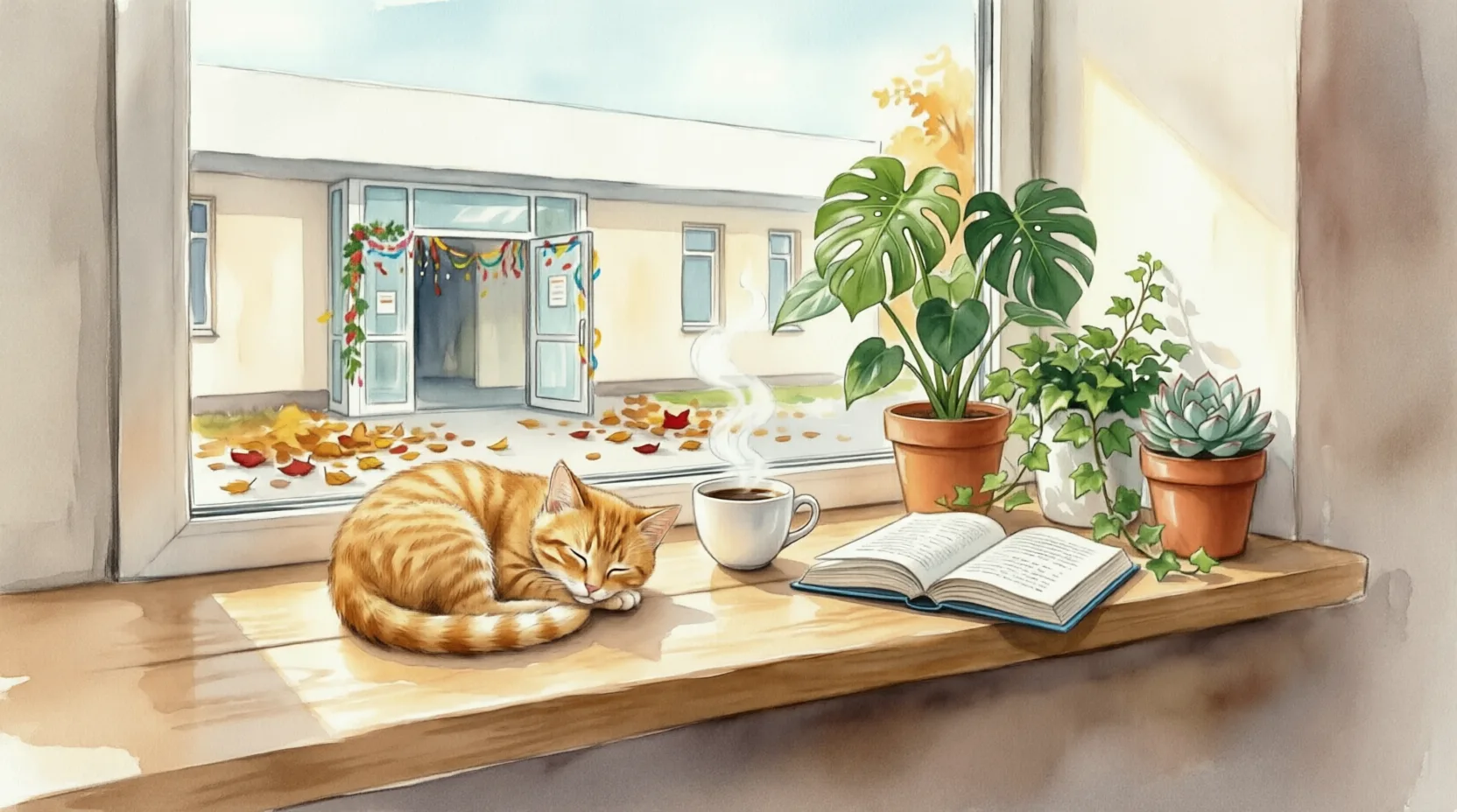 Ура, наконец-то выходные! 🌿☕️
