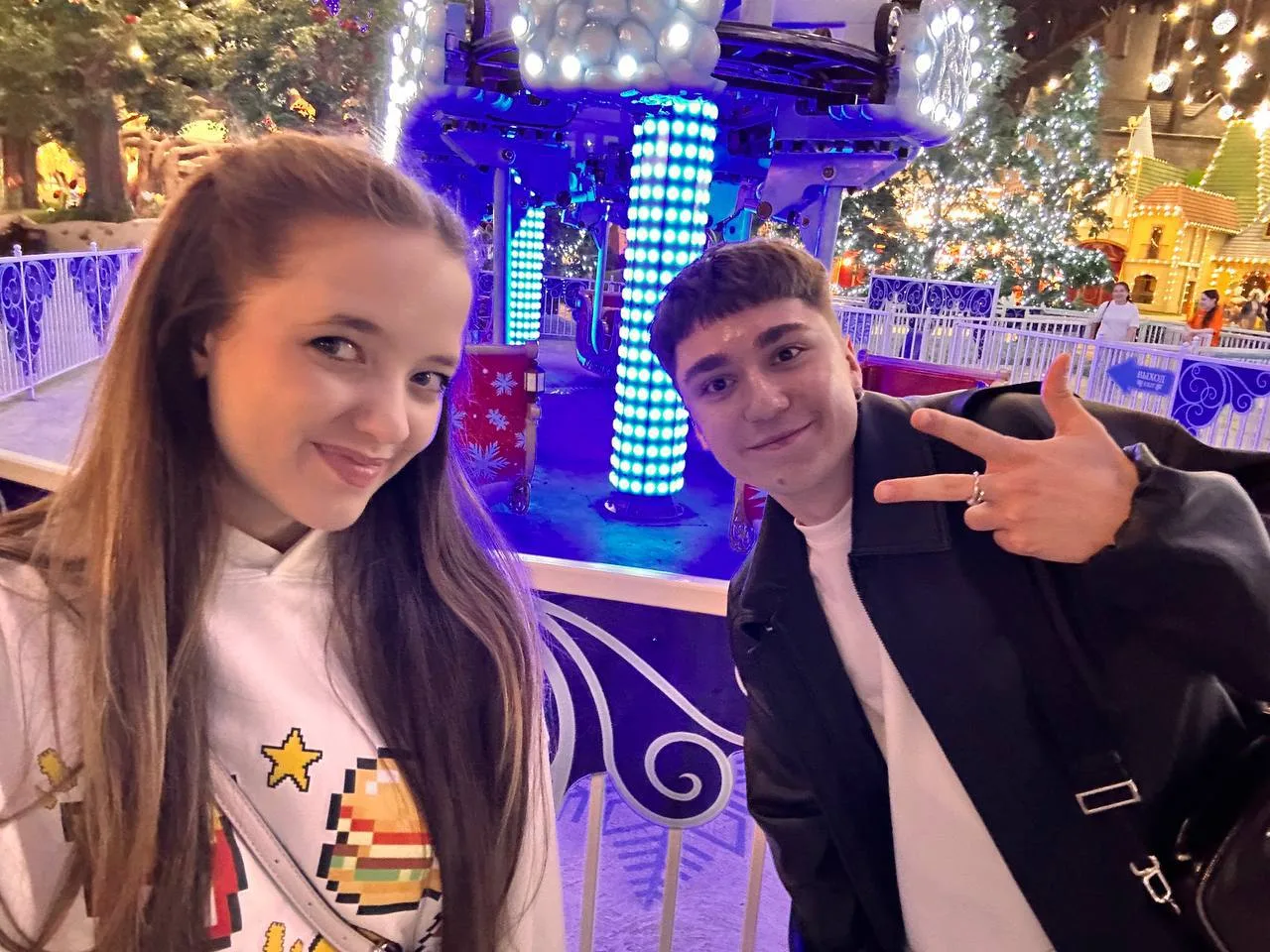 🎄 Атмосфера парка и немного настроения ✨